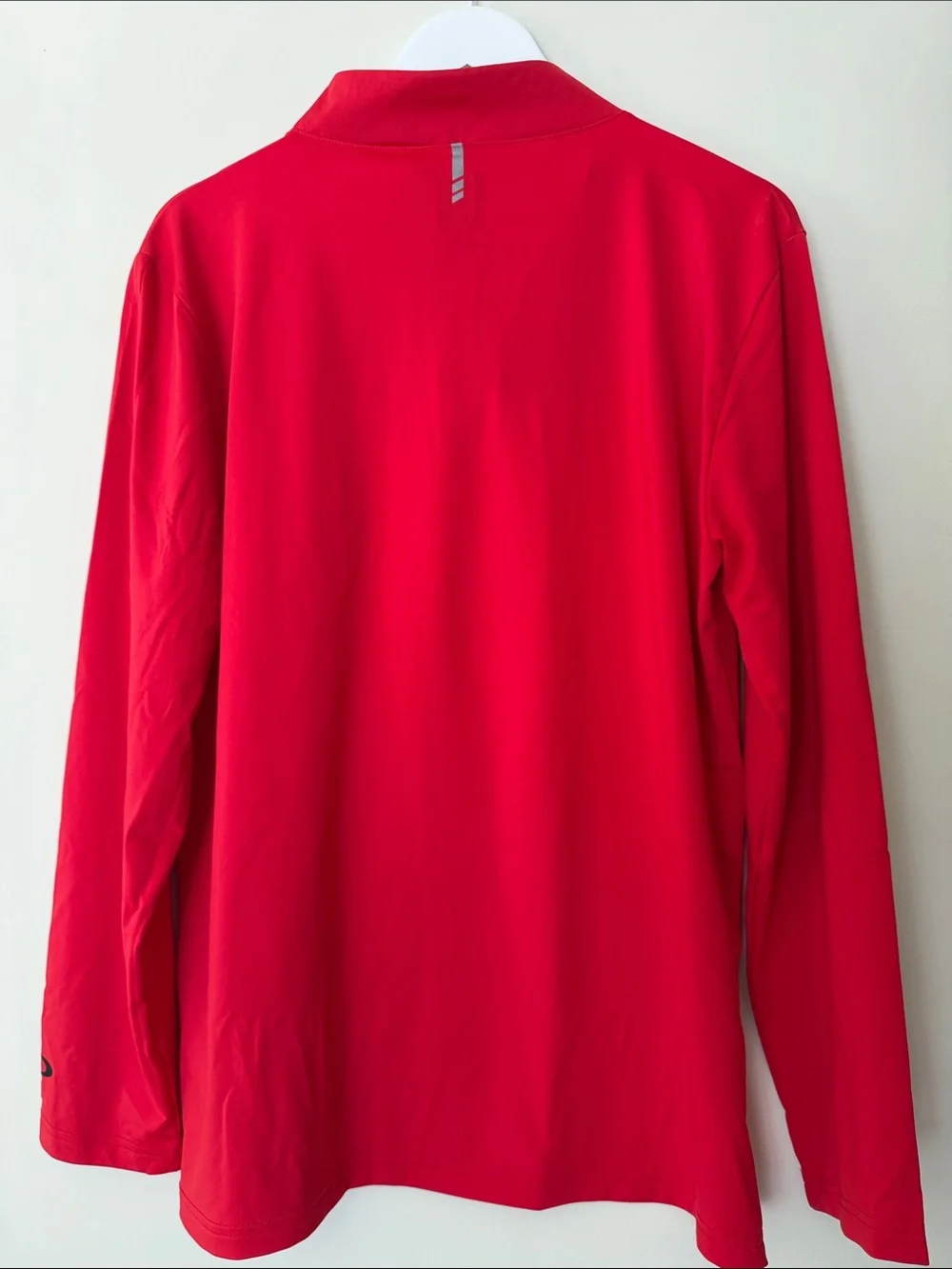 Oakley Men's Hydrolix Team Issue Podium Red Zip-Up Pullover size M NWT